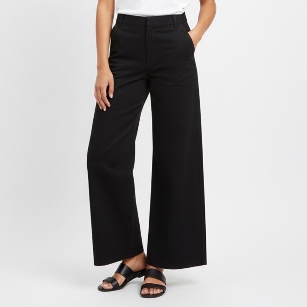 Madewell Black Flare & Wide Leg Jeans